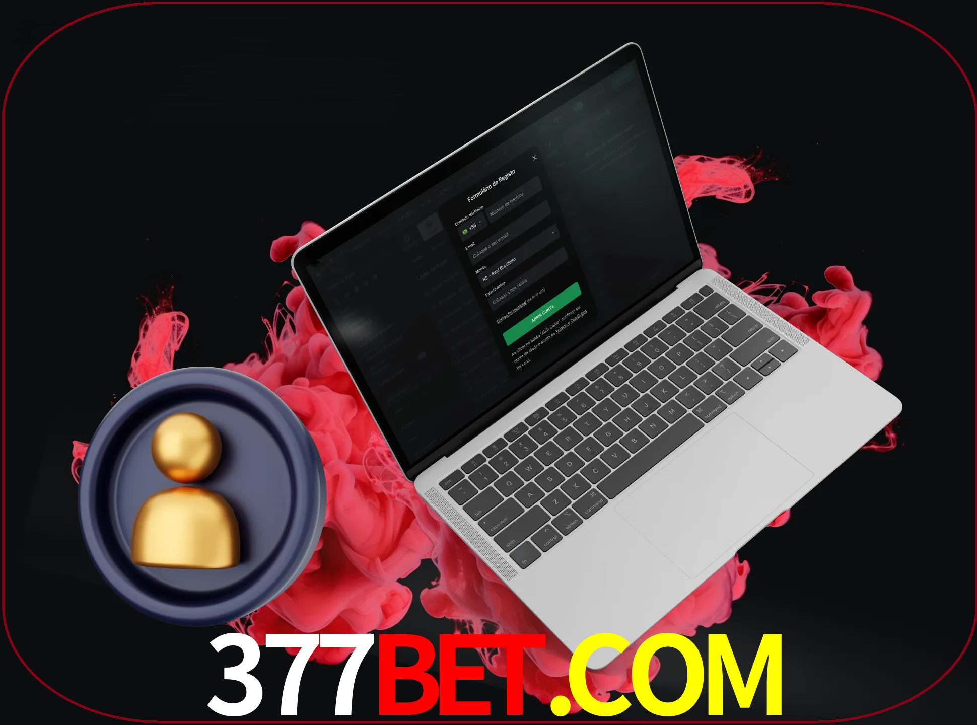 No cabeçalho do site 377bet, clique no botão que o levará a um formulário especial onde terá de introduzir as suas informações actuais.