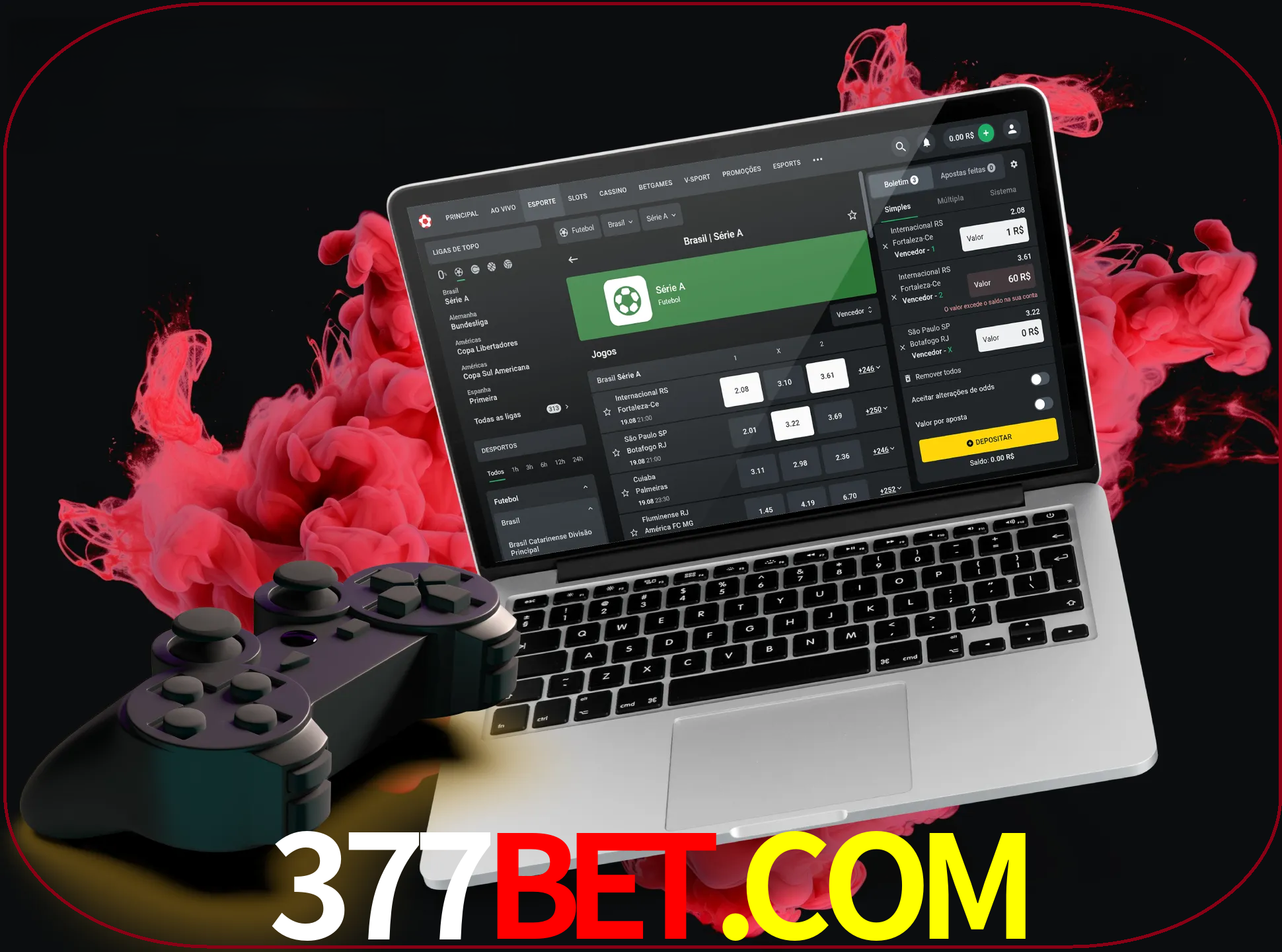 Visite a secção especial de jogos de vídeo em 377bet para descobrir em que jogos pode apostar e ganhar muito dinheiro.