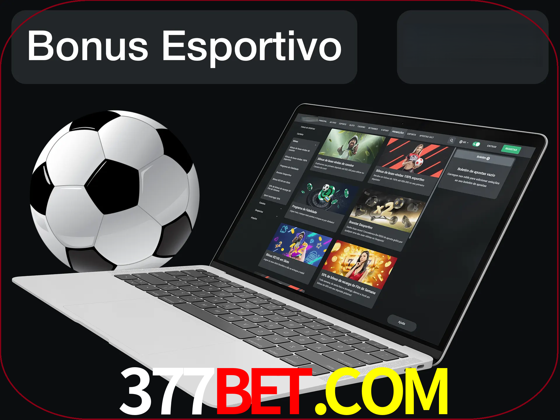 Antes de começar a apostar, use o bônus esportivo.